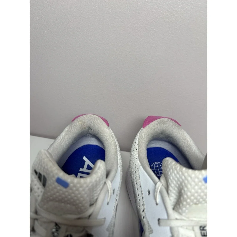 Adidas Mens Adizero SL Running Athletic Shoes White/Blue/Fuchsia GV9095 Size 8.5